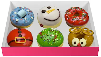 Коробка донатов (6 шт)